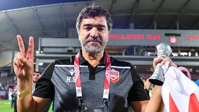 Bahrain's head coach Helio Filipe De Sousa. EPA