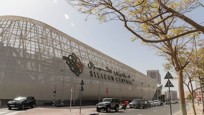 The ASB Tower residential building where Mr Delante lives is near the new Silicon Central mall.