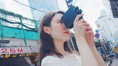 The Fragment 8 is a new video camera which emulates Kodak’s Super8, originally launched in 1965. Courtesy The Lofty Factory