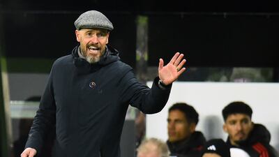 Manchester United manager Erik ten Hag admitted Newcastle United were the better team on the day. EPA