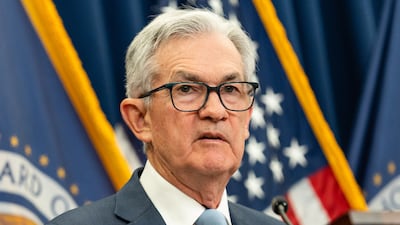 Federal Reserve chairman Jerome Powell. EPA