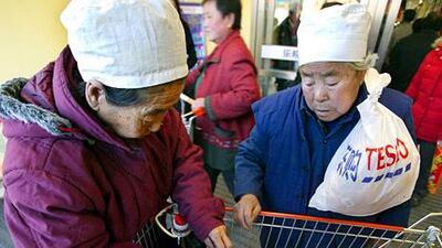 Tesco has now more than 100 supermarkets in China since opening its first in 2004. Stephen Shaver / Bloomberg News