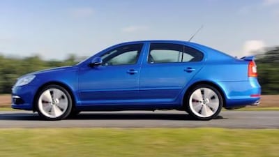 The Octavia vRS is well built and goes like a hot-hatch. Courtesy of Newspress