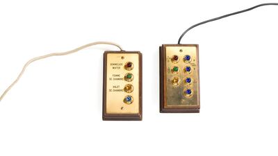 Service panels from the Paris Ritz ($120-240). Photo courtesy: Artcurial