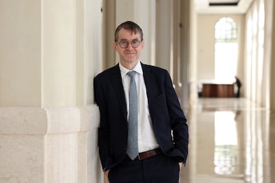 Timothy Baldwin, provost of MBZUAI and also professor of natural language processing, said technology can play a key role in helping agriculture. Chris Whiteoak / The National