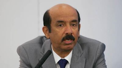 Mohammed Al Murr at the London Book Fair. Courtesy Sharjah Book Authority