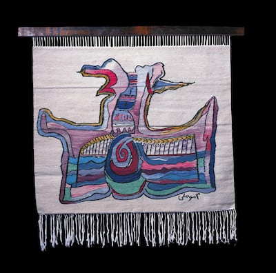 'The Two Companions' by artist Mounirah Mosly. Courtesy the Mosly Family