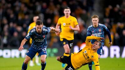 Cedric Soares - 7: First league appearance since August and should be pleased with his night’s work. Sent over one excellent cross after 25 minutes that Lacazette should have got his head on. PA