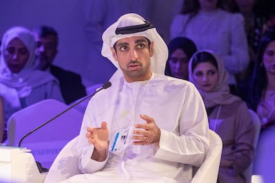 Omran Sharaf, Assistant Minister of Foreign Affairs and International Co-operation for Advanced Science and Technology. Antonie Robertson / The National