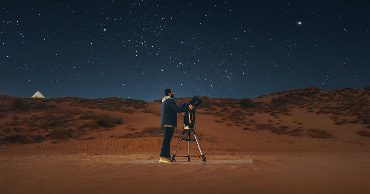 Photo: thenationalnews.com Sharjah's Mleiha National Park is hosting a special Saturn Opposition viewing event. Wam