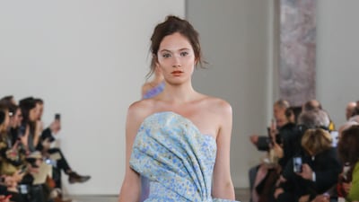 A look from the Georges Chakra spring / summer 2020 couture collection. Courtesy Georges Chakra