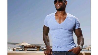 The American model and TV host Tyson Beckford in Dubai. Antonie Robertson