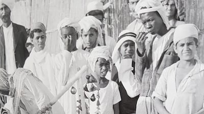 Traditional stringed instrument tanbora, which inspired Azza Al Qubaisi’s ‘Silent Notes Ronald Coderai, Courtesy of Motivate Publishing 