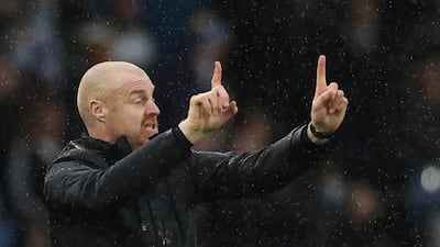 Burnley manager Sean Dyche. Reuters