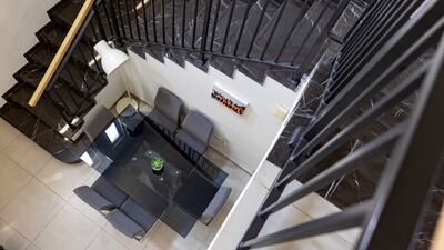 Inside the villa Andrew Burgess pays Dh155,000 a year in rent to live in