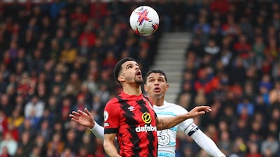 Dominic Solanke – 5. Underwhelming display from the former Chelsea forward. His only half chance was snuffed out by a brilliant Silva sliding tackle. Getty