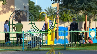 One of the parks in the community.