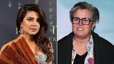 Priyanka Chopra and Rosie O'Donnell met each other at Nobu restaurant in Malibu, California. AFP