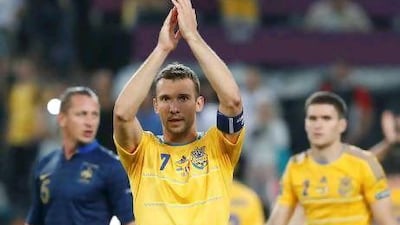 Andriy Shevchenko has scored an impressive 48 international goals for Ukraine.