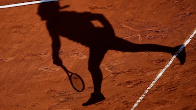 A general view of Great Britain’s Cameron Norrie in action during his match against Spain’s Roberto Bautista Agut. Jon Nazca / Reuters