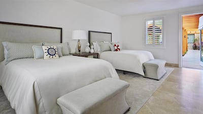 The guest room. The property can also be leased through a club membership scheme in which the owner receives 60 per cent of the rental income and the developer 40 per cent. Courtesy Knight Frank