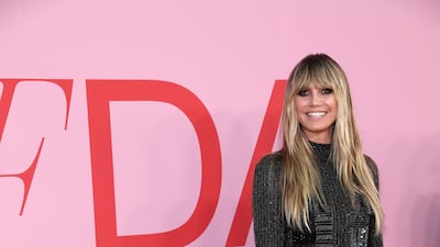 Model Heidi Klum arrives for the 2019 CFDA fashion awards at the Brooklyn Museum in New York City on June 3, 2019. Reuters