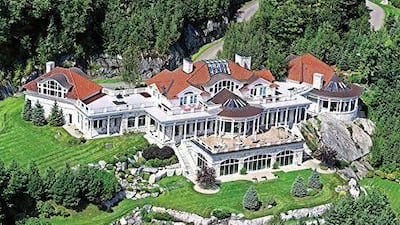 Above the Clouds, a mansion in the mountains of Vermont, can be yours for US$9.95 million. Christie's International Real Estate