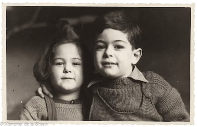 Armand and Eve Herscovici, hidden by the Marcel Network, pictured in 1943 or 1944. Memorial de la Shoah / Collection Odette Abadi