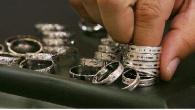 Although spot silver prices have risen by more than 38 per cent this year, demand has dropped considerably in past years. Suzanne Plunkett / Bloomberg News