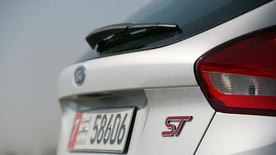 Aside from its badging, the ST shows little from the outside that betrays its sportiness. Chris Whiteoak / The National
