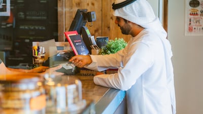 The efficiency of transactions is a vital element of the experience of businesses, residents and visitors, according to Dubai officials. Getty Images