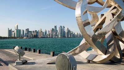 Qatar's imports also dropped 40 per cent in June compared with the same month a year ago. Reuters