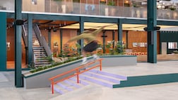 Gooder Skatepark had its grand opening in Alserkal Avenue on the day drone attacks started in Dubai. Photo: Studio Pheasant