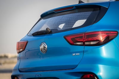 The MG ZST is an affordable car but packs a punch. Antonie Robertson / The National