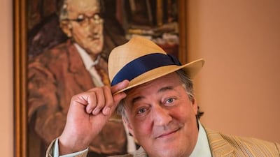 Stephen Fry is the king of audiobooks - and anything he reads will be picked up by listeners. Courtesy John Shevlin
