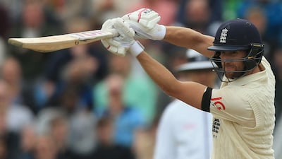 England's Dawid Malan scored a fifty upon return to Test cricket. AFP