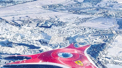 Ferrari World Abu Dhabi, Yas Island.