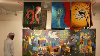 The Sharjah Biennial is set to be a highlight of the 2015 cultural calendar. Pawan Singh / The National; Jeff Topping for The National; Antonie Robertson / The National