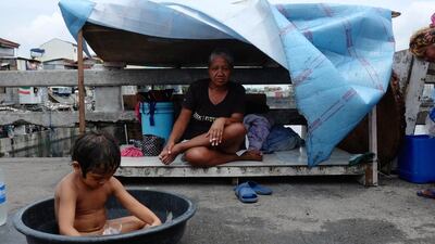 People live in the streets as it is too hot to stay indoors and electricity is too expensive.