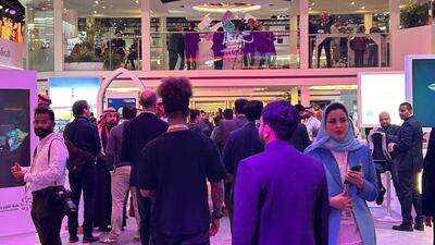 The opening day of the World Travel Market 2024 at ExCeL in London. Matthew Davies / The National