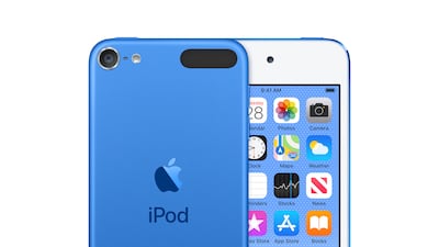 The Apple iPod Touch 7th generation was released May 28, 2019. The quad-core A10 chip from the iPhone 7 was used, and Apple said it had a 40-hour battery life for music. It coincided with the launch of Apple Arcade games. 32, 128, and 256GB cost $199, $299 and $399 respectively. Photo: Apple