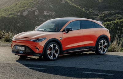 The Smart #3 combines sporty performance with a claimed driving range of 430km. Photo: Smart