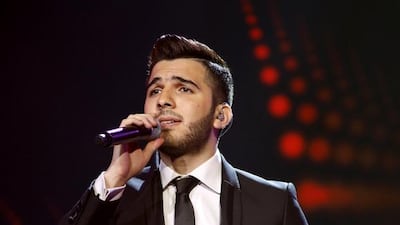 Hazim Sharif, the winner of Arab Idol 2014. Courtesy MBC