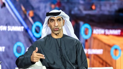Dr Thani Al Zeyoudi, Minister of Foreign Trade, said the UAE is bolstering its response to global challenges. Victor Besa / The National