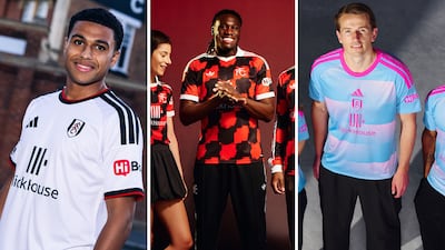 Fulham kits. Photo: Fulham / Instagram