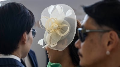 As race goers arrive the excitement for the race day builds