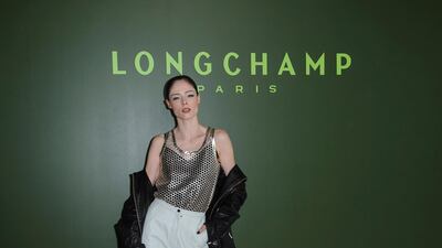 Coco Rocha attends the Longchamp show during New York Fashion Week on February 8, 2020, in Los Angeles. AP