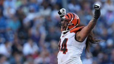 Defensive tackle Domata Peko of the Cincinnati Bengals.