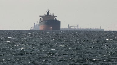 FILE PHOTO: Cargo ships in the Gulf, near the Strait of Hormuz, as seen from northern Ras al-Khaimah, near the border with Oman’s Musandam governance, amid the U. S. -Israeli conflict with Iran, in United Arab Emirates, March 11, 2026. REUTERS / Stringer / File Photo