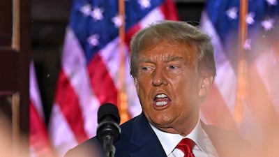 Donald Trump faces 40 counts of conspiring to hide classified documents. AFP